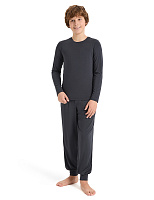 Брюки серии Bamboo для мальчика-подростка Темно-серый