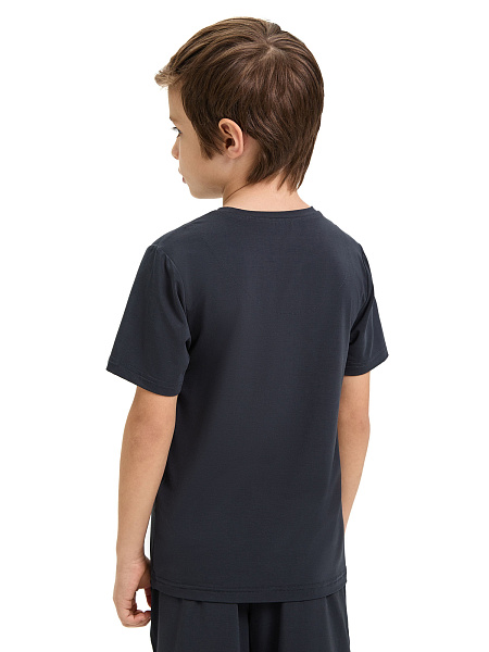 Футболка серии Bamboo для мальчика, цвет темно-серый, фото 3