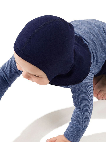 Шапка-шлем детский серии SOFT, цвет синий, фото 6