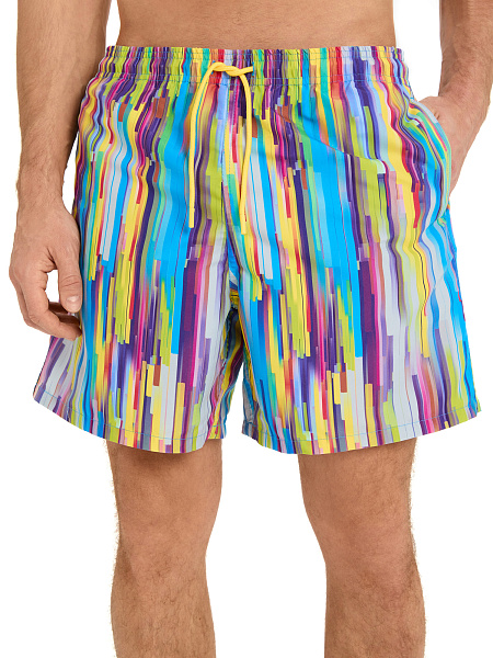 Шорты плавательные, цвет желтый, фото 4