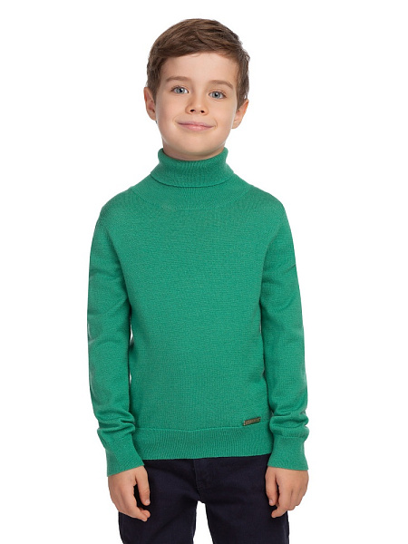 Свитер Cash Touch детский для мальчиков, цвет малахит, фото 1
