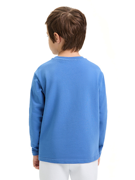 Лонгслив ORGANOMICA Cotton, цвет джинс, фото 5