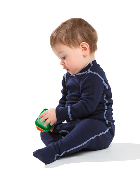 Ползунки детские серии SOFT, цвет синий, фото 2