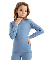 Термофутболка для девочек - подростков серии SOFT TEENS Голубой пепельный