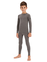 SOFT Комплект термобелья для мальчиков Серо-бежевый