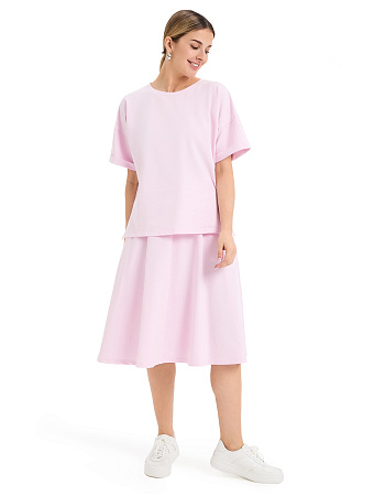 Юбка женская ORGANOMICA Cotton, цвет нежно-розовый, фото 1