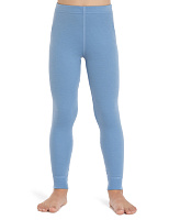 Термолеггинсы детские для девочек серии SOFT Голубой пепельный