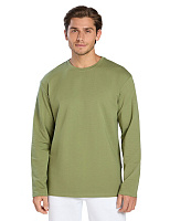 Лонгслив мужской ORGANOMICA Cotton Олива