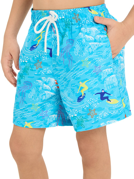 Шорты Swimwear для мальчика, цвет бирюзовый, фото 5