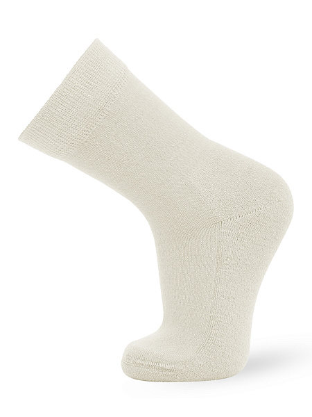 Термоноски детские шерстяные серии SOFT MERINO WOOL, цвет белый, фото 1