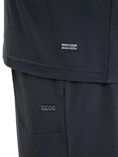 Футболка серии Bamboo для мальчика, цвет темно-серый, фото 5