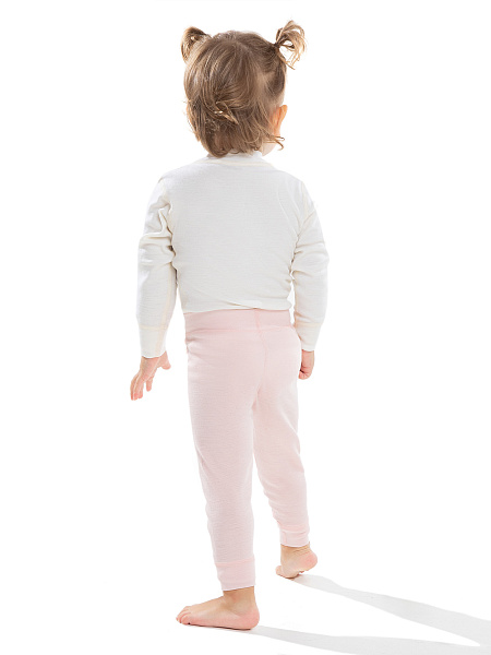 Термобелье штанишки детские SOFT. Знак Woolmark, цвет розовый, фото 3