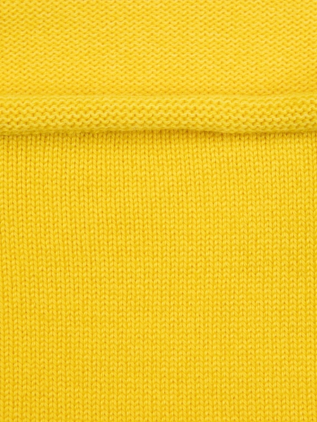 Теплый снуд из шерсти мериносов для мальчиков, цвет желтый, фото 3