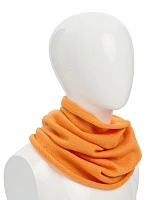 Теплый снуд из шерсти мериносов для мальчиков Оранжевый