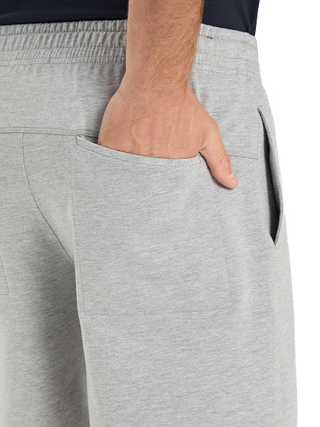 Шорты Cotton ORGANOMICA мужские укороченные, цвет светло-серый, фото 4