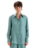 Блуза SILK женская Шалфей