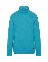 Cвитер Cashmere&Merino blend подростковый для мальчиков Бирюзовый