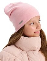 Шапка из 100% шерсти мериносов Розовый