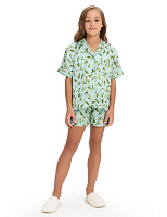 Комплект для девочки SILK (жакет+шорты), цвет принт светлый toile de jouy Принт Ягоды