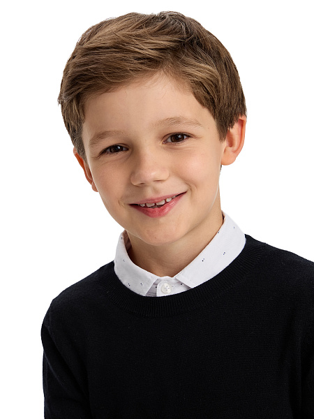 Джемпер CashTouch детский для мальчиков, цвет черный, фото 3