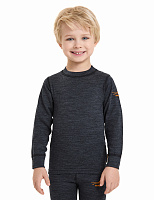 Термофутболка для мальчиков с длинным рукавом серии ACTIVE KIDS Антрацит
