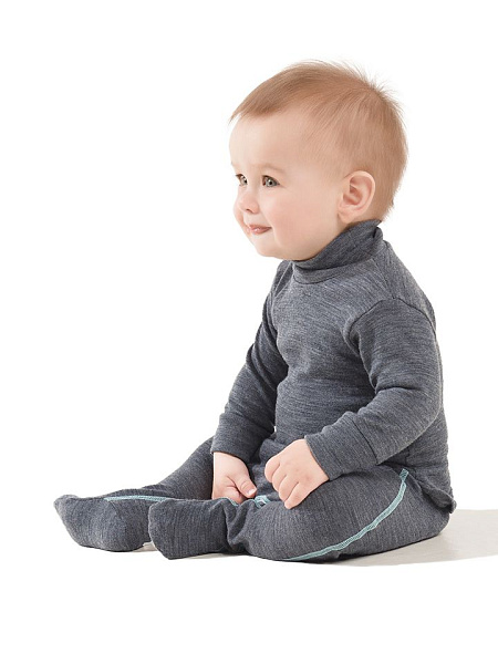 Термоводолазка детская серии SOFT CITY STYLE, цвет серый, фото 3