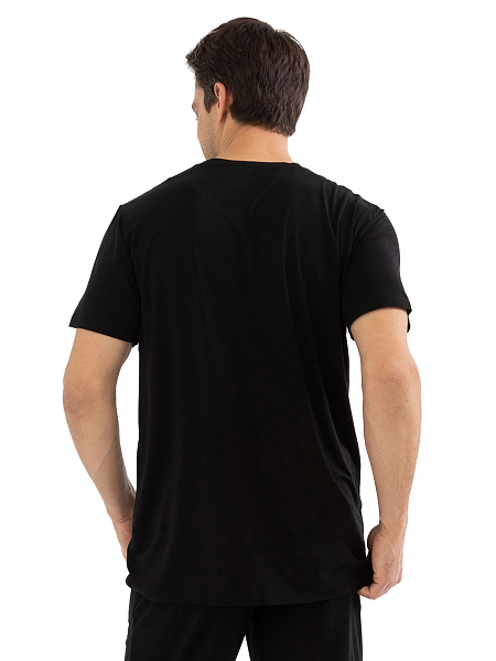 Футболка мужская серии Bamboo, цвет черный, фото 5