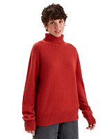 Свитер из пуха ангорского кролика Терракот