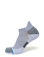 Носки мужские укороченные ORGANOMICA Sport Белый-серый