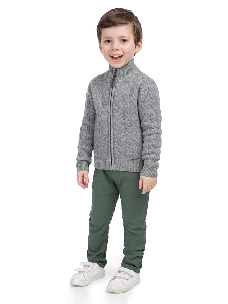 Кофта на молнии Super Fine Merino Wool, фото 2