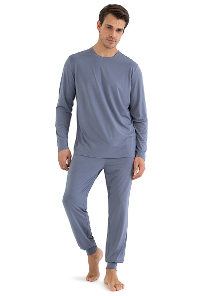 Лонгслив мужской серии Bamboo, цвет серый, фото 2