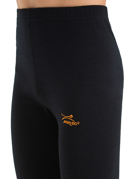 Термобелье кальсоны для мальчиков-подростков серии ACTIVE KIDS, цвет черный, фото 3