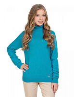 Cвитер Cashmere&Merino blend подростковый Бирюзовый
