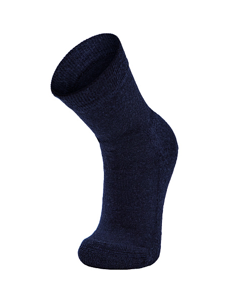 Термоноски детские шерстяные серии SOFT MERINO WOOL, цвет темно-синий, фото 2
