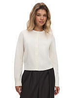 Кардиган на пуговицах Norveg Молочный