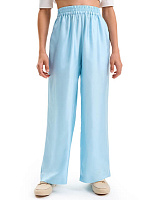 Брюки SILK для девочки прямые Нежно-голубой