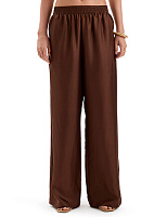 Брюки SILK женские прямые Шоколад