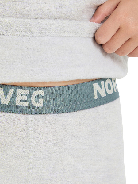 Термобелье фуфайка детская для девочек серии "-60°C", цвет жемчуг, фото 5