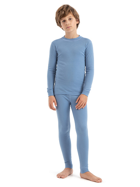 Термофутболка для мальчиков - подростков серии SOFT TEENS, цвет голубой пепельный, фото 2