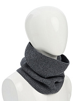 Снуд из шерсти Серый меланж