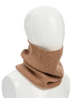 Снуд из шерсти для мальчиков Бежевый меланж