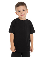 Футболка серии Bamboo для мальчика-подростка Черный