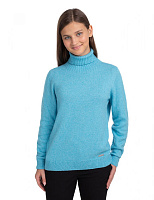 Cвитер Cashmere&Merino blend подростковый Светло-голубой