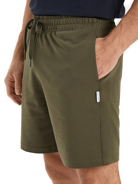 Шорты Cotton ORGANOMICA мужские укороченные, цвет хаки, фото 3