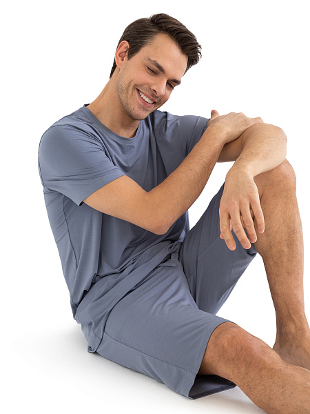 Футболка мужская серии Bamboo, цвет серый, фото 1