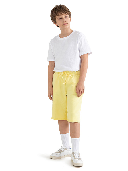 Шорты детские для мальчика Cotton, цвет желтый, фото 1