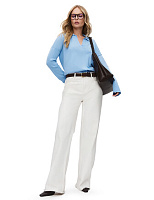 Джемпер-поло женский Голубой