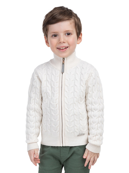 Кофта на молнии Super Fine Merino Wool, фото 1