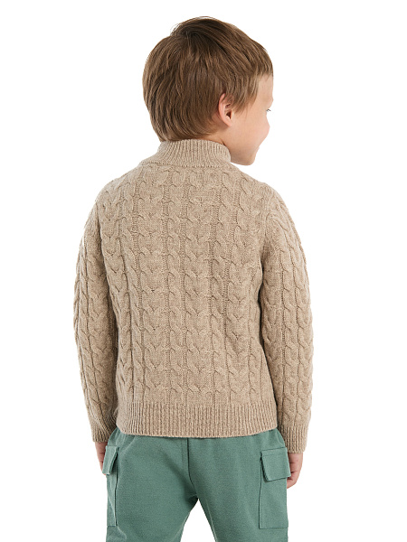 Кофта на молнии Super Fine Merino Wool, фото 2