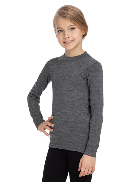 Термофутболка детская для девочек серии SOFT. Знак Woolmark, фото 2